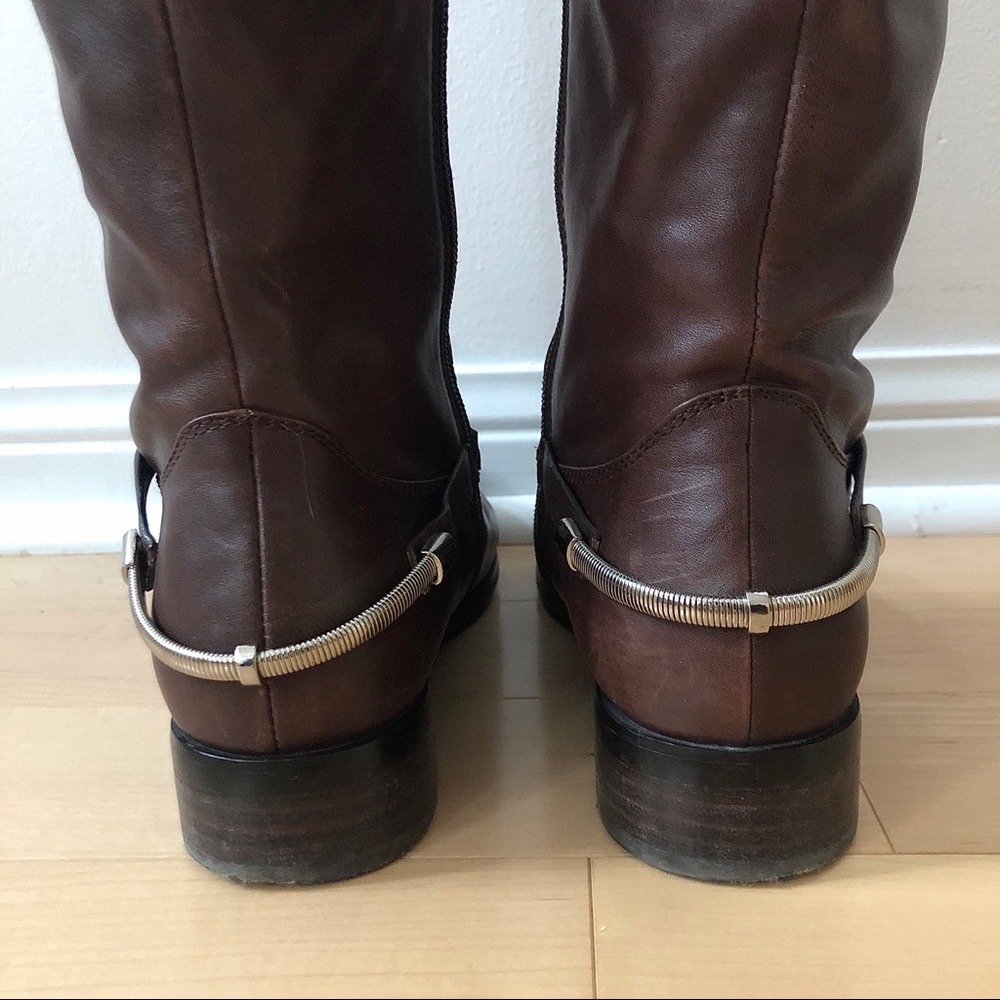 Brown Leather Riding Boots - Picture 8 of 16